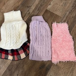 XS and small dog sweaters